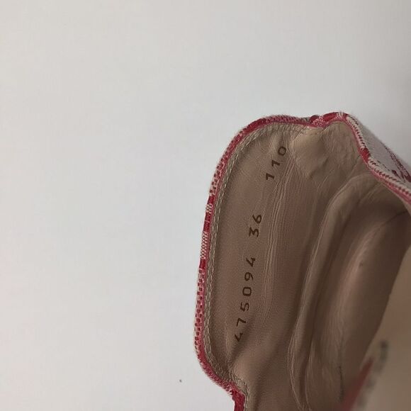 Gucci Princetown Horsebit Mule – Red Hearts Canvas EU 36 - Picture 17 of 17